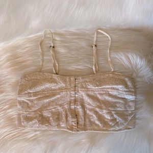 Element Lacy Bandeau With Front Hooks and Eyes